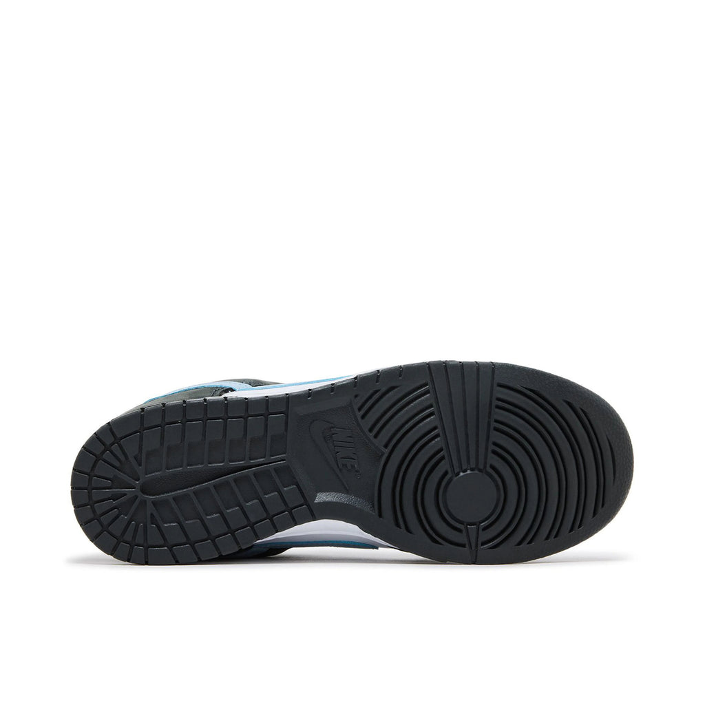 Nike Dunk Low Black, White & Light Blue Sneakers