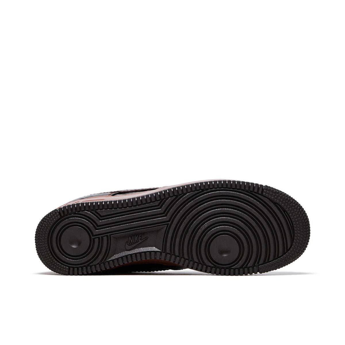 Nike Air Force 1 Low Dark Brown Croc-Effect Sneakers