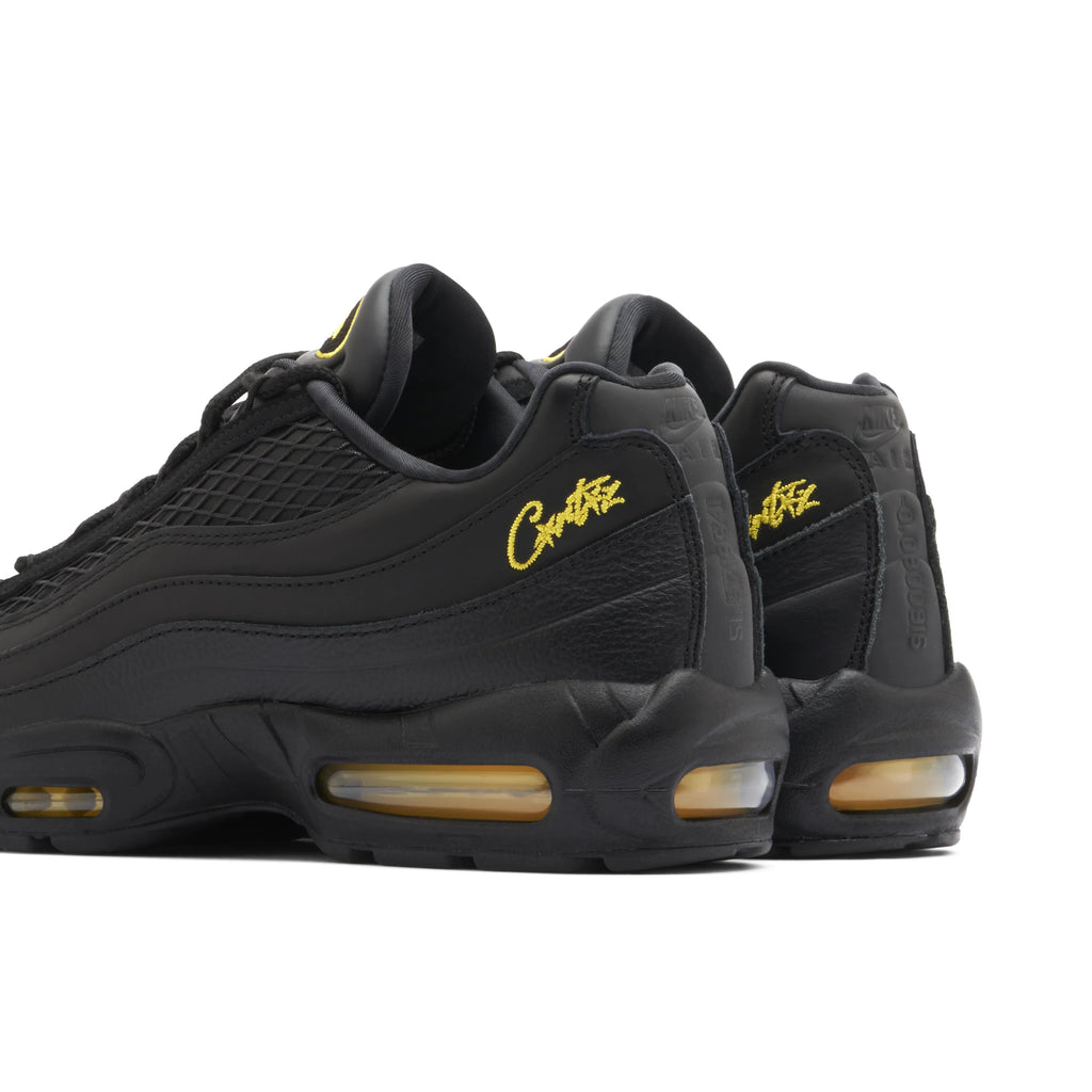 Corteiz x Nike Air Max 95 Black & Yellow Sneakers