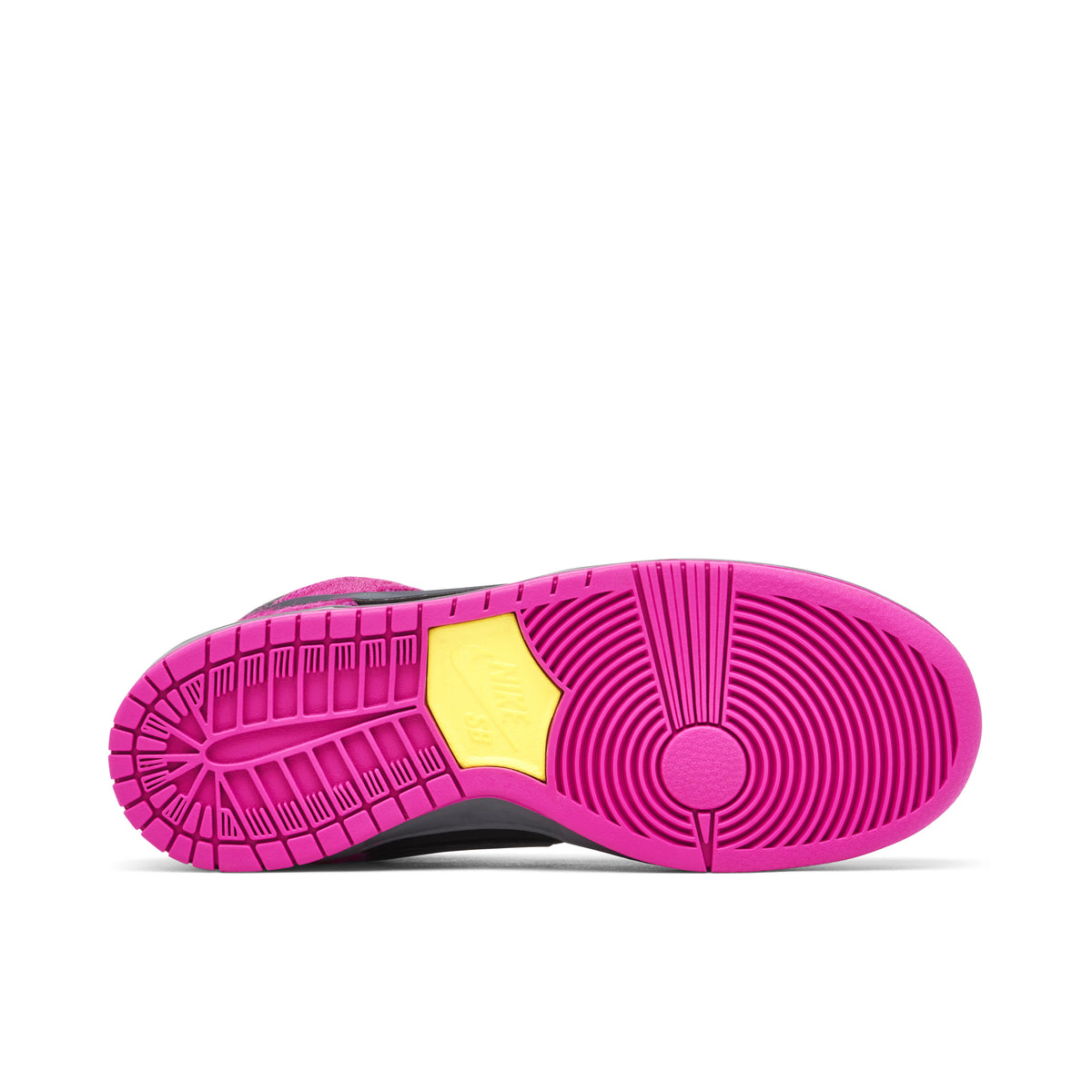 Nike Dunk High Pink & Black Textured Sneakers