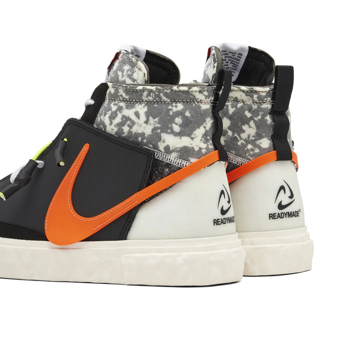 Nike Blazer Mid READYMADE Black & Orange Sneakers
