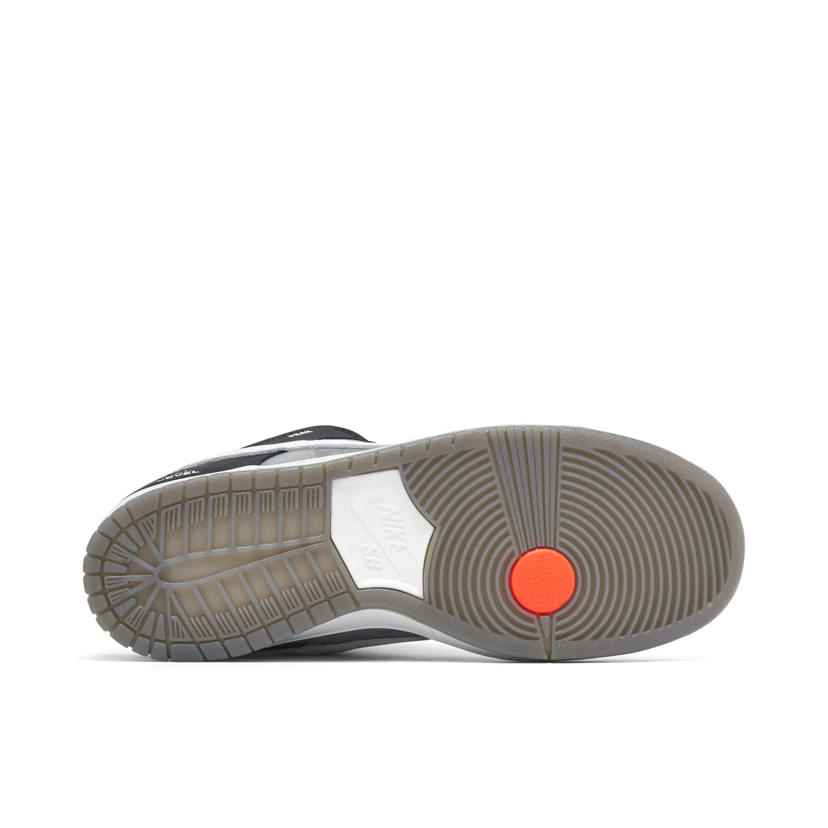 Nike SB Dunk Low Grey, White & Black Camera-Detail Sneakers