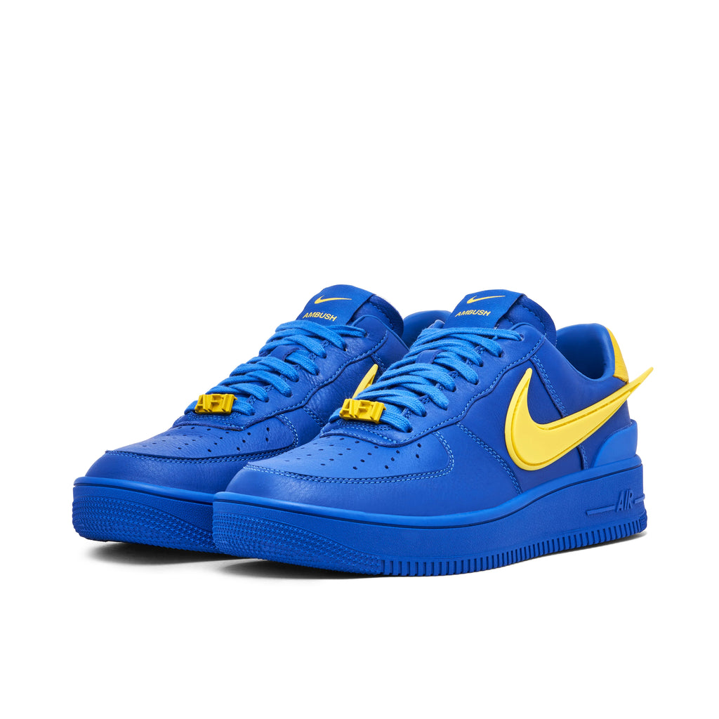 AMBUSH x Nike Air Force 1 Low Blue & Yellow Sneakers