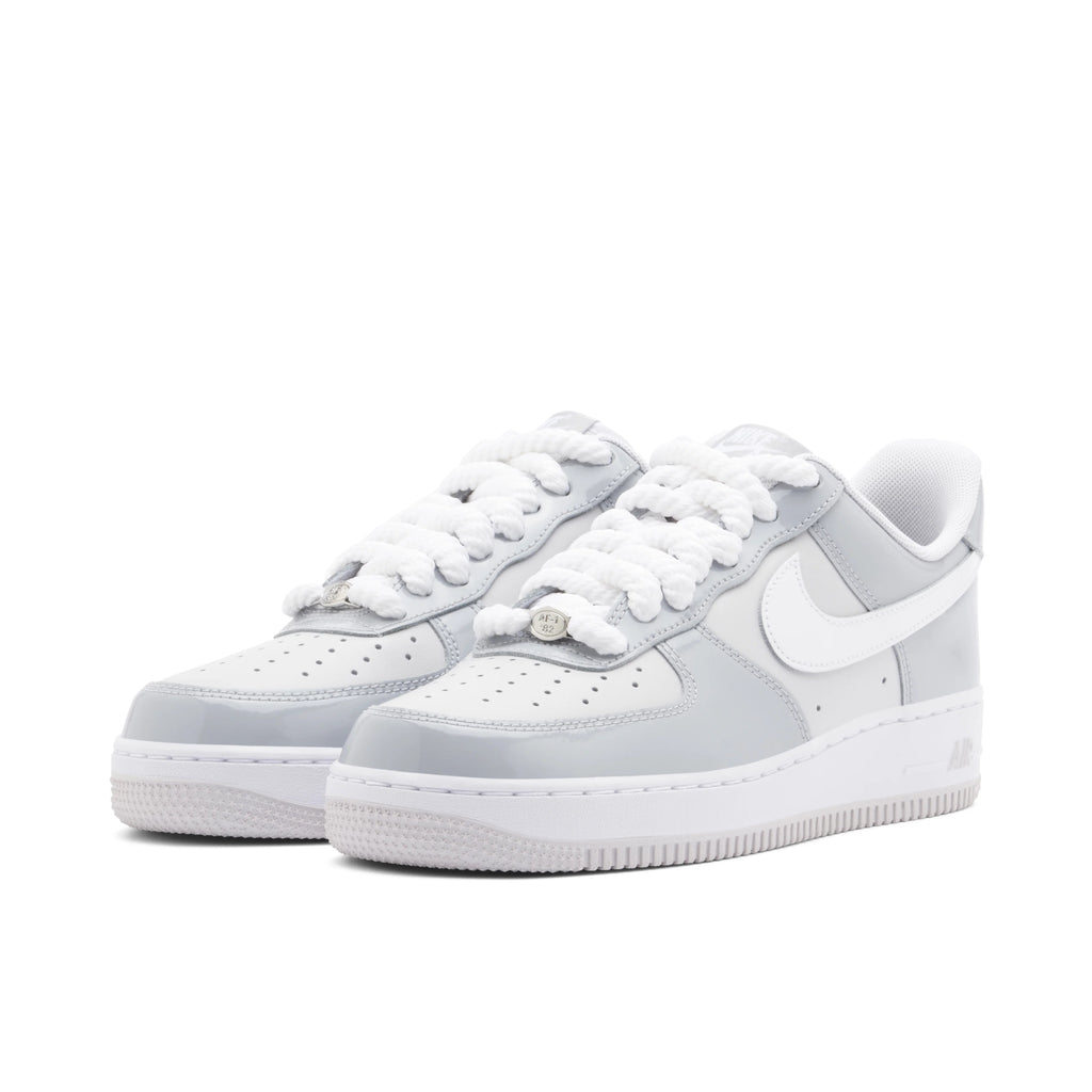 Nike Air Force 1 Low Light Grey & White Sneakers