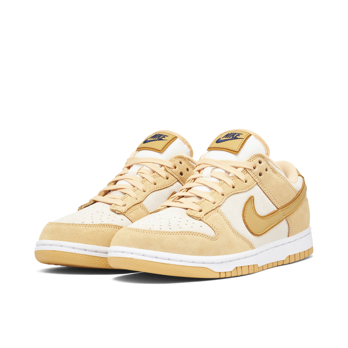 Nike Dunk Low Cream & Pale Yellow Sneakers
