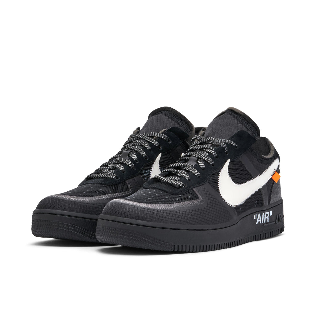 Off-White x Nike Air Force 1 Low Black & White Sneakers