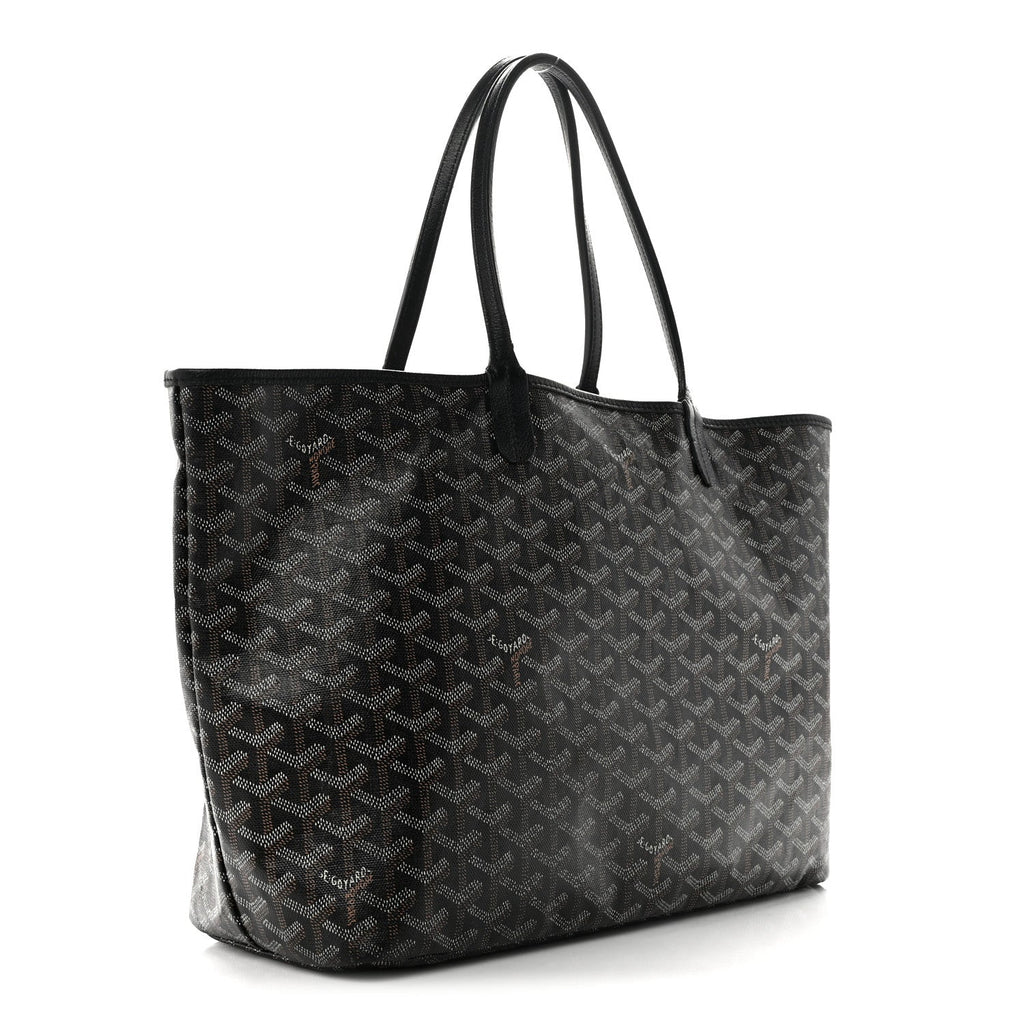 GOYARD Saint Louis PM Tote Bag – Black Goyardine