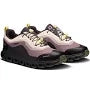 On Mauve and Black Sneakers with Toggle Laces