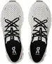 On White and Grey Mesh Sneakers with Black Laces