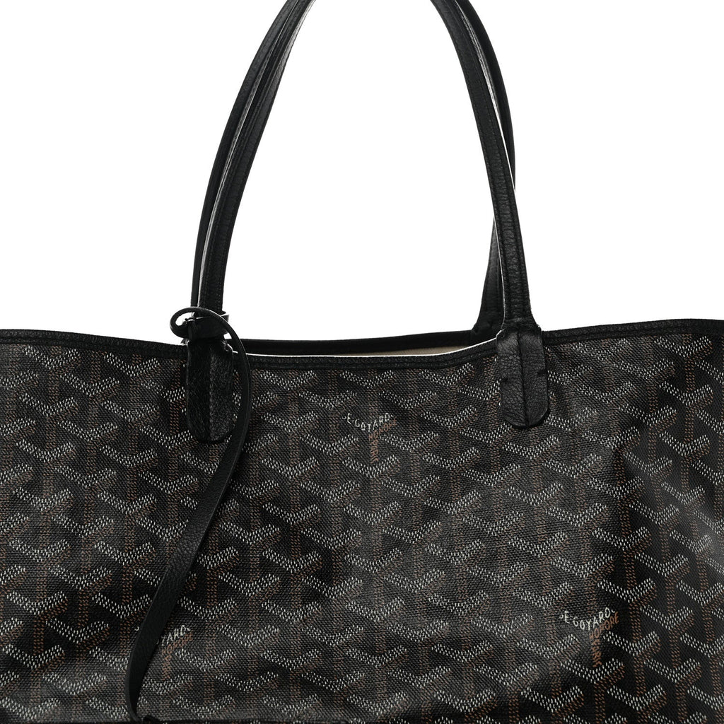 GOYARD Saint Louis PM Tote Bag – Black Goyardine