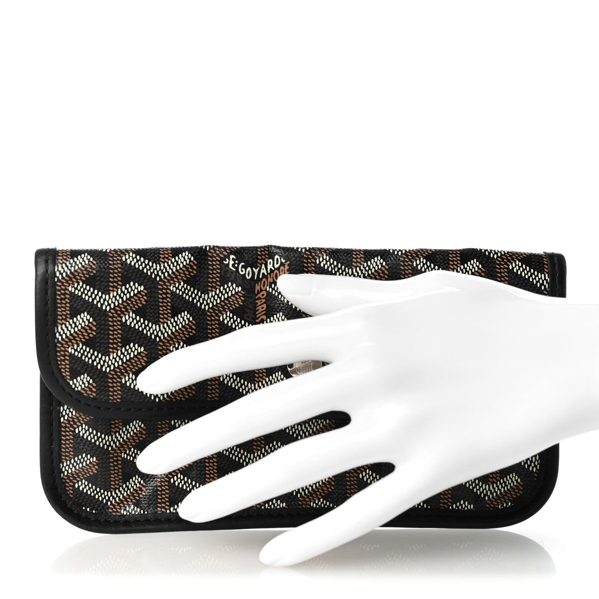GOYARD Goyardine Pouch - Black