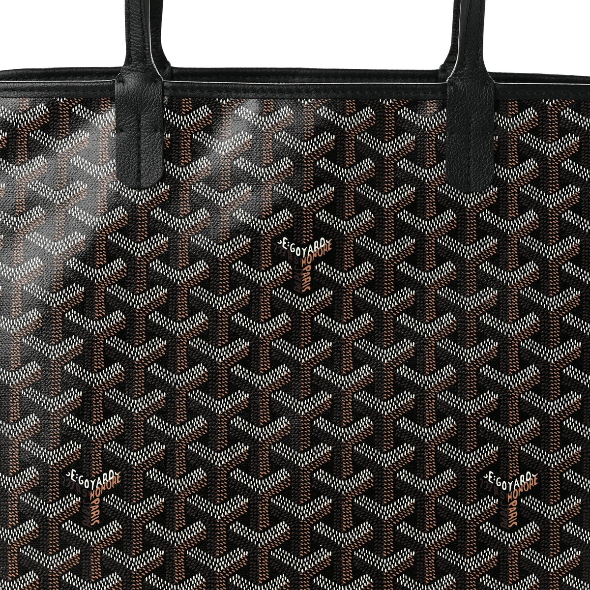 GOYARD Artois PM Tote Bag – Black Goyardine