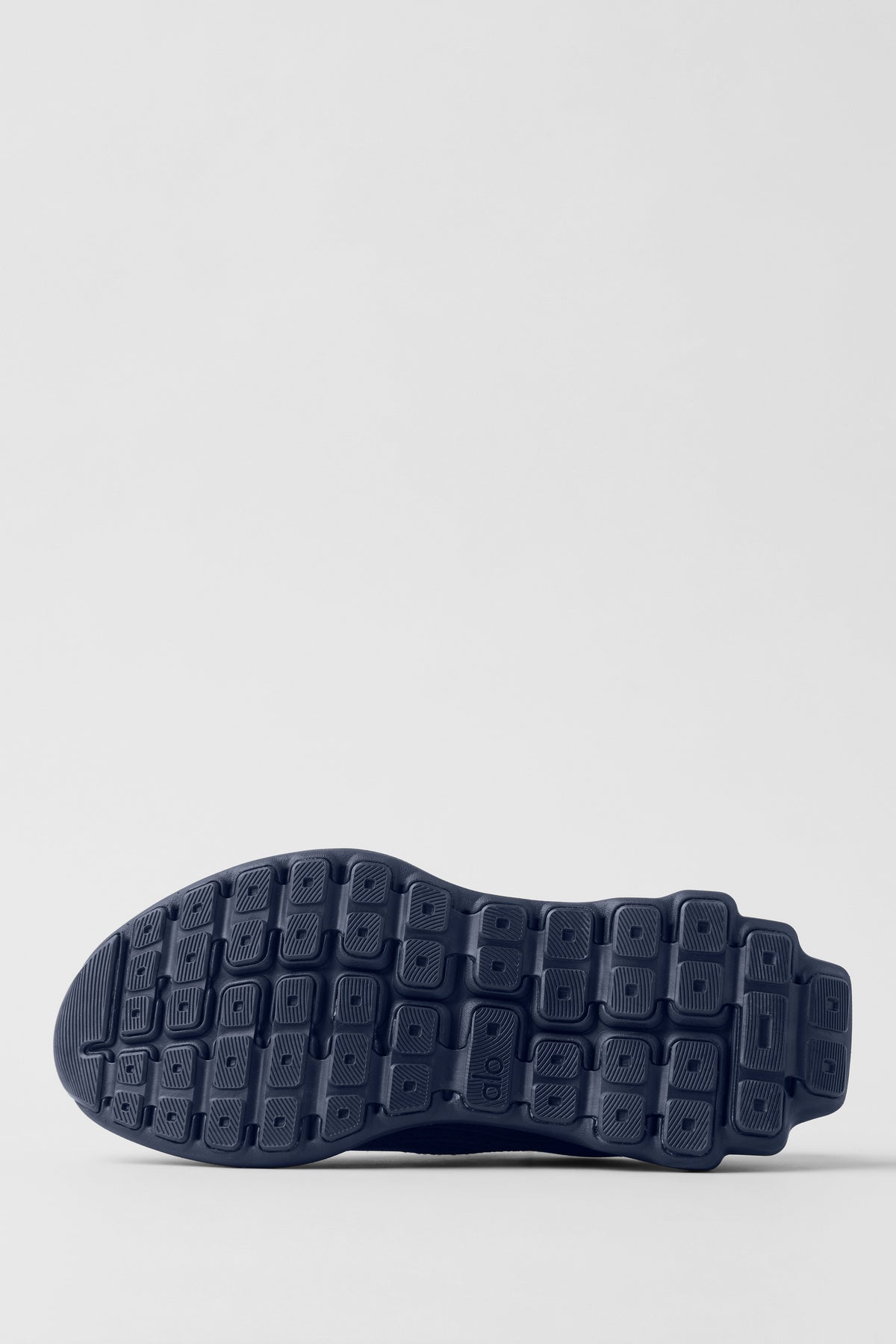 Alo Navy Blue Mesh Lace-Up Sneakers